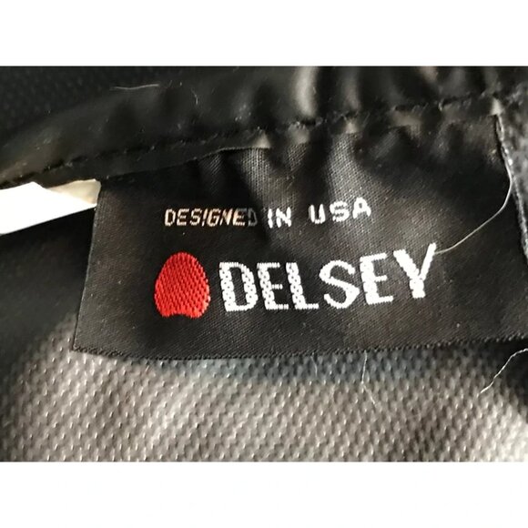 Delsey Unisex Green Black Designed In USA Double Handle Outer Pocket Duffle Bag‎ - Picture 8 of 9